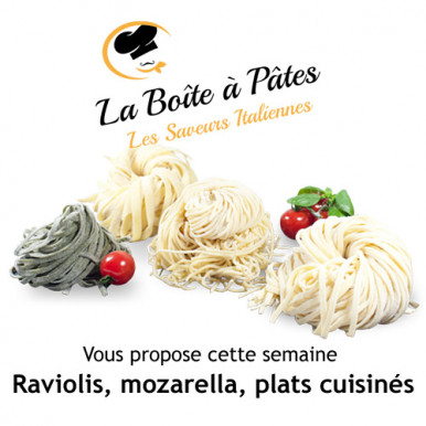 Cette semaine La Boite à Pâtes vous propose