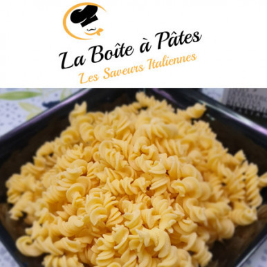 La boite à pâtes vous propose cette semaine : Fusilli frais et Gorgonzola mascarpone